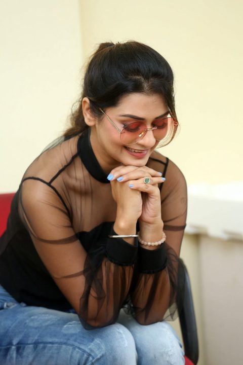 Payal Rajput stills at RDX Love movie interview