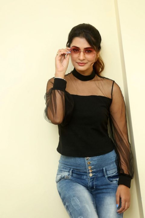 Payal Rajput stills at RDX Love movie interview