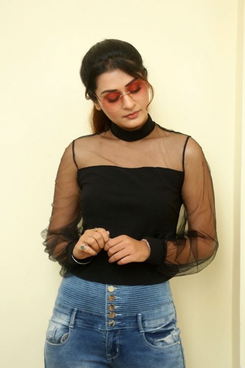 Payal Rajput stills at RDX Love movie interview