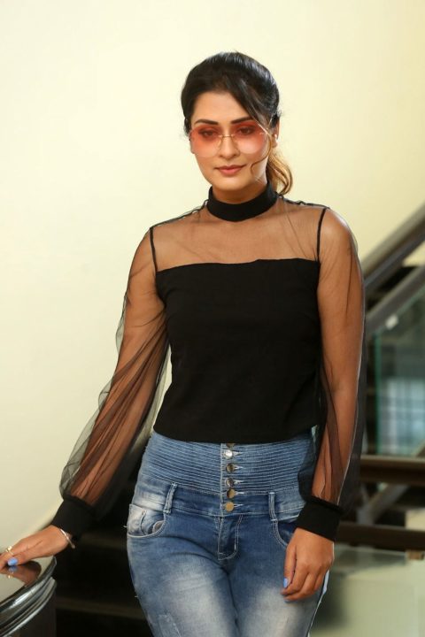 Payal Rajput stills at RDX Love movie interview