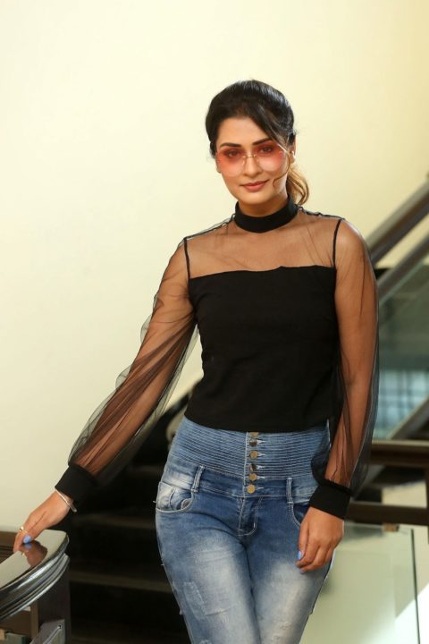 Payal Rajput stills at RDX Love movie interview