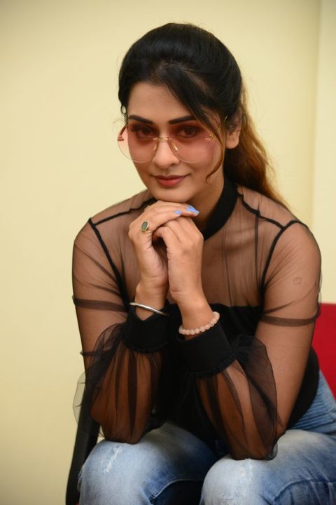 Payal Rajput stills at RDX Love movie interview