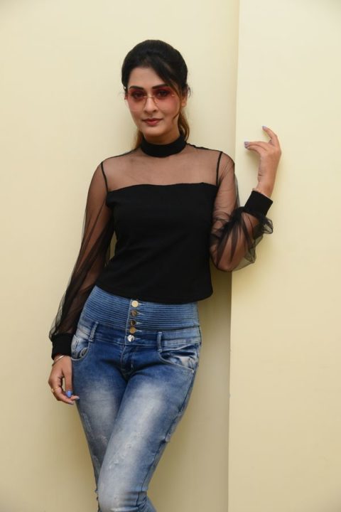 Payal Rajput stills at RDX Love movie interview