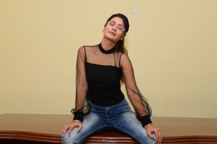 Payal Rajput stills at RDX Love movie interview