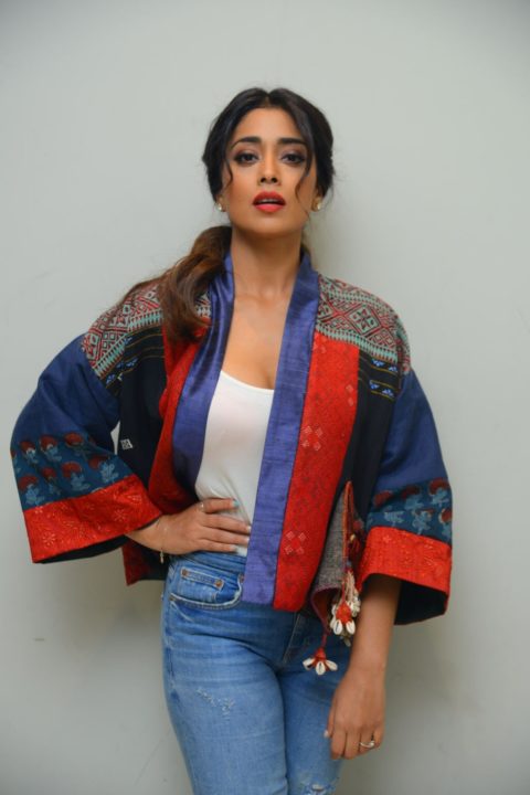 Shriya Saran at Raja Vaaru Rani Gaaru Press Meet