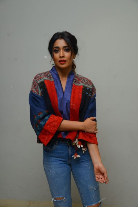 Shriya Saran at Raja Vaaru Rani Gaaru Press Meet