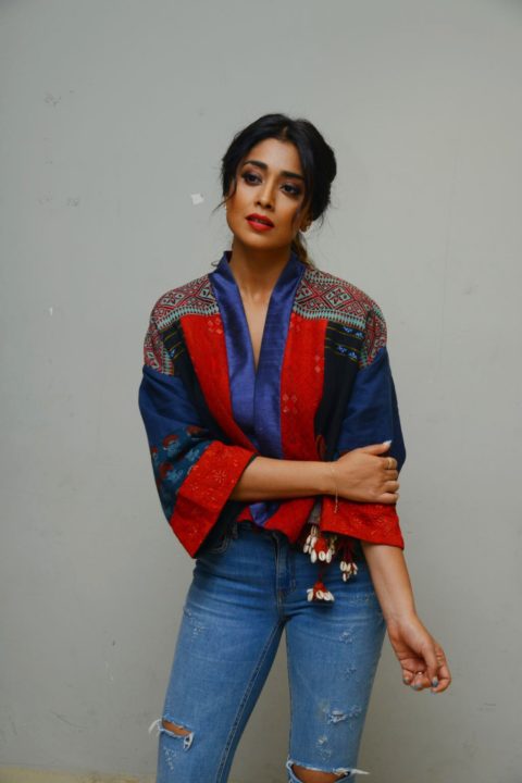 Shriya Saran at Raja Vaaru Rani Gaaru Press Meet