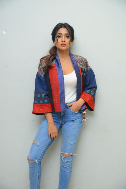 Shriya Saran at Raja Vaaru Rani Gaaru Press Meet