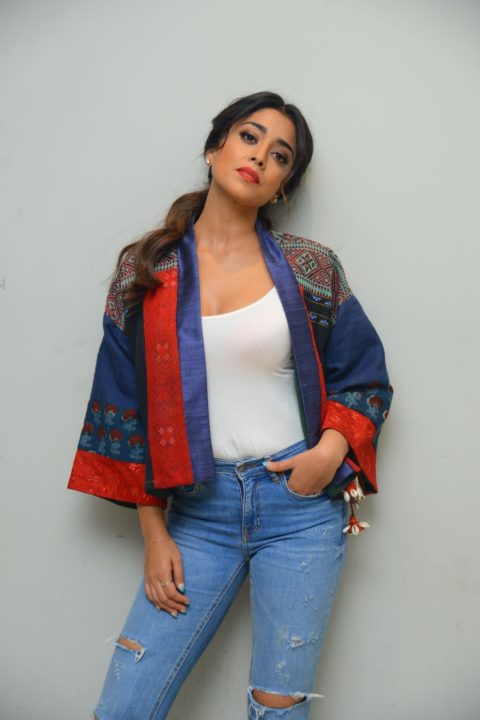 Shriya Saran at Raja Vaaru Rani Gaaru Press Meet