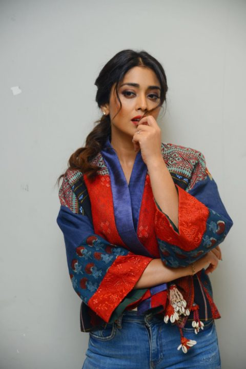 Shriya Saran at Raja Vaaru Rani Gaaru Press Meet