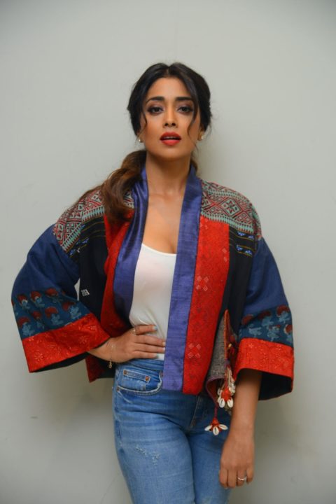 Shriya Saran at Raja Vaaru Rani Gaaru Press Meet