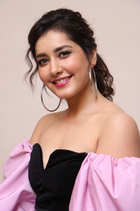 Raashi Khanna photos at Prati Roju Pandage movie Song Launch