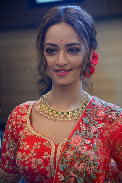 Shanvi Srivastava at Athade Srimannarayana Trailer Launch