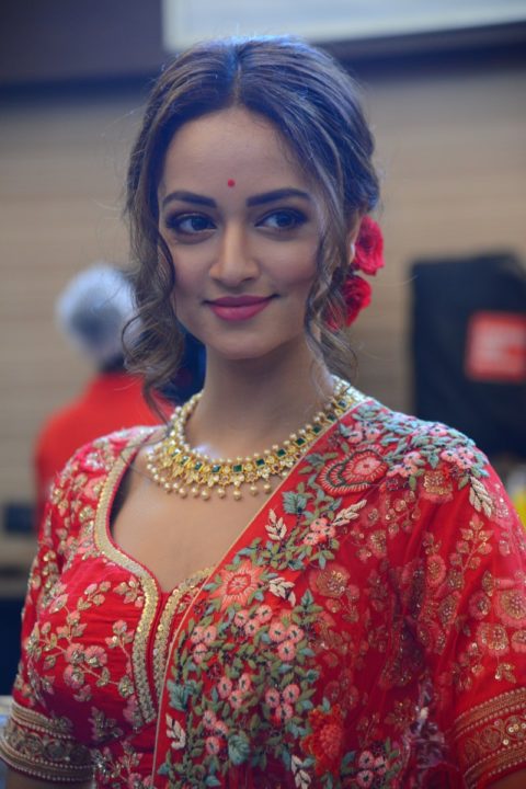 Shanvi Srivastava at Athade Srimannarayana Trailer Launch