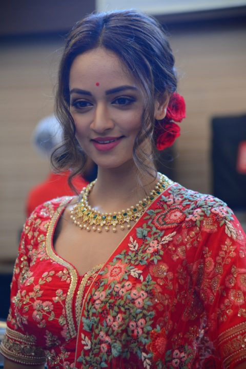 Shanvi Srivastava at Athade Srimannarayana Trailer Launch