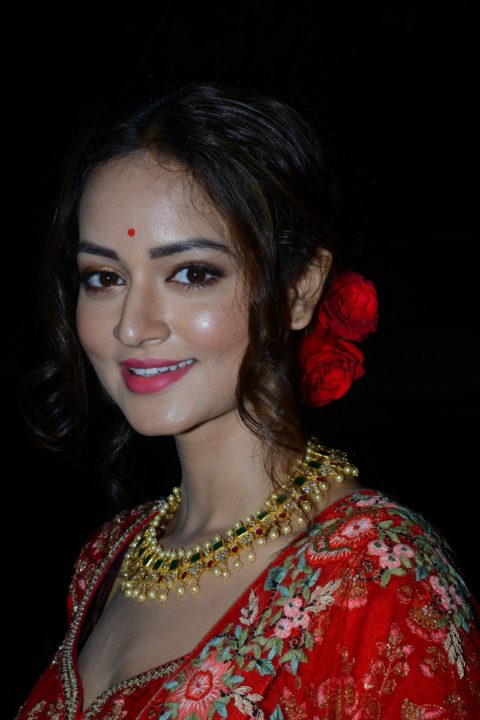 Shanvi Srivastava at Athade Srimannarayana Trailer Launch