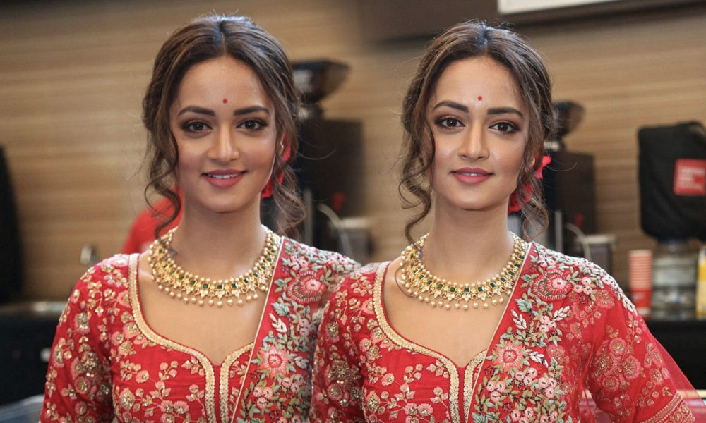 Shanvi Srivastava at Athade Srimannarayana Trailer Launch
