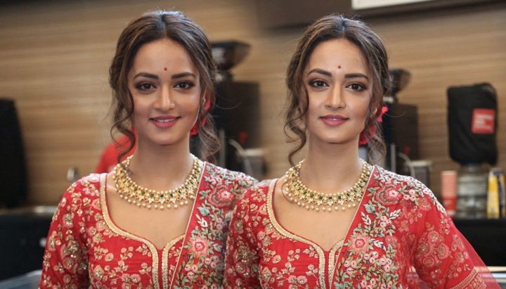 Shanvi Srivastava at Athade Srimannarayana Trailer Launch