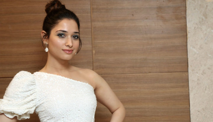 Tamannaah Bhatia stills at Action movie pre release