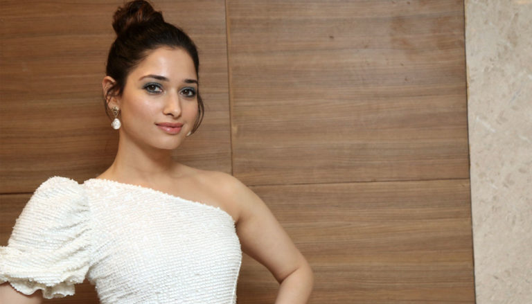Tamannaah Bhatia stills at Action movie pre release