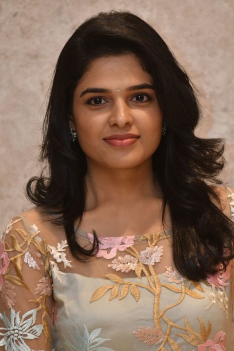 Harshitha Chowdary at Tholu Bommalata Movie Pre-Release Event