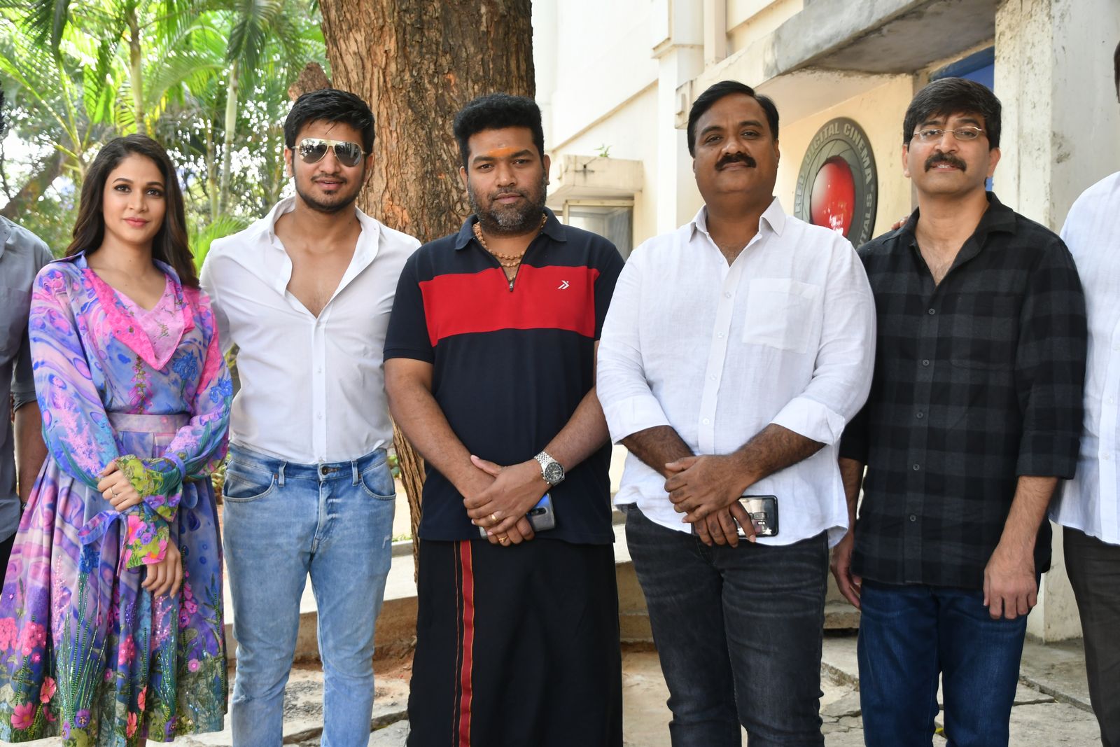 Lavanya Tripathi at Arjun Suravaram Movie Success Meet