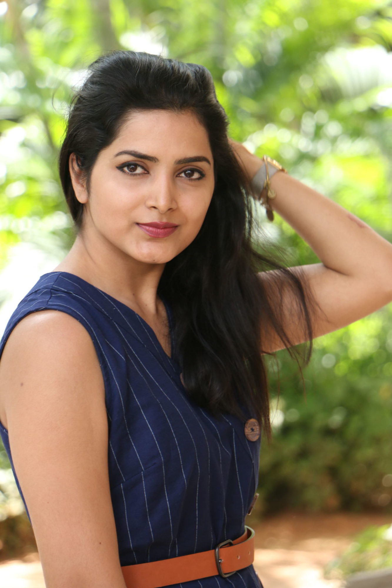 Pavani Gangireddy At Meeku Maathrame Chepta Success Meet