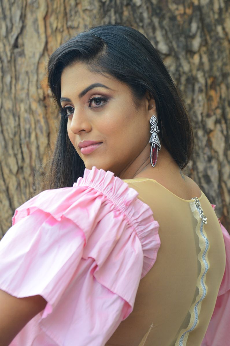 Iniya stills at Mamangam Movie Trailer Launch