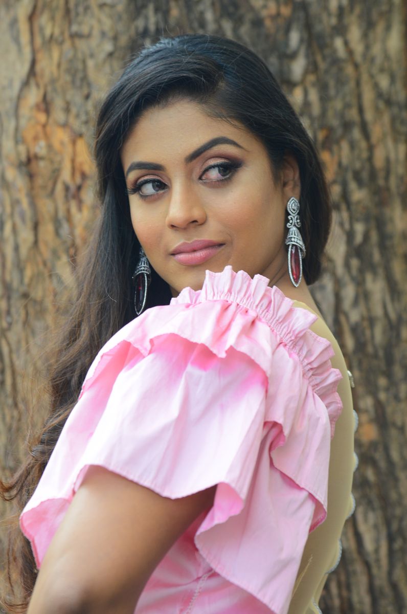 Iniya stills at Mamangam Movie Trailer Launch