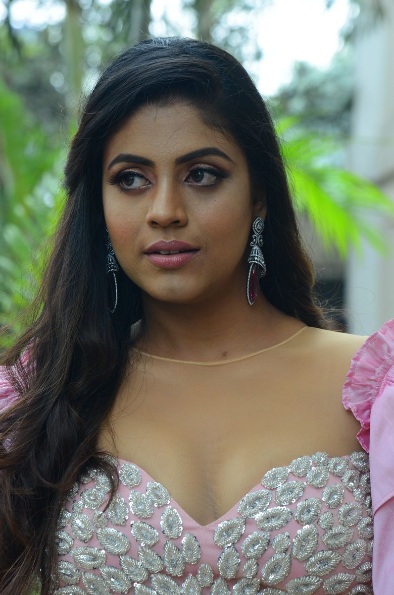 Iniya stills at Mamangam Movie Trailer Launch