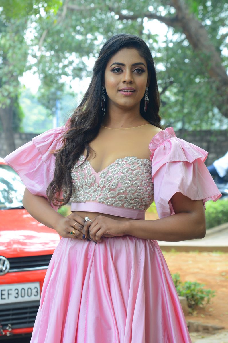 Iniya stills at Mamangam Movie Trailer Launch