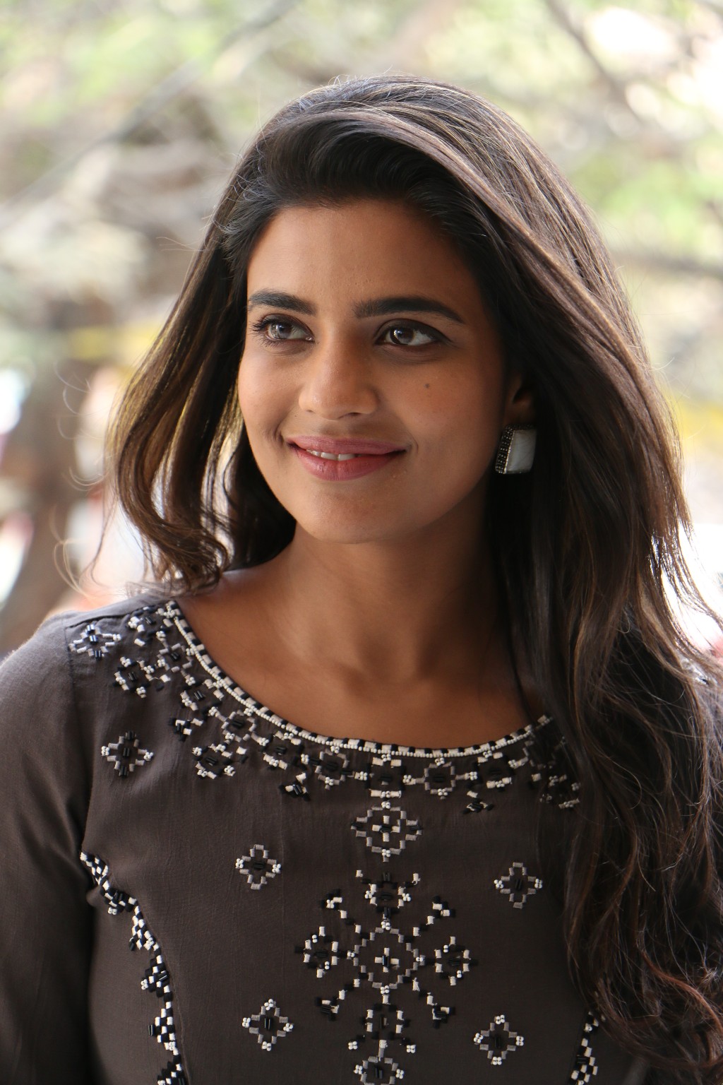 Aishwarya Rajesh stills at Vaanam Kottattum movie interview