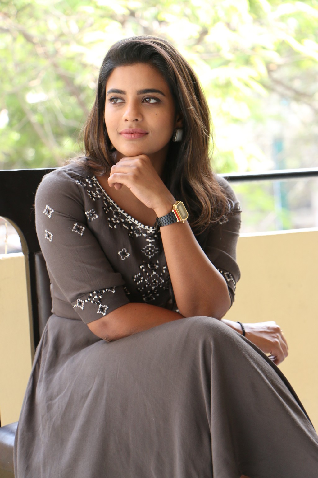 Aishwarya Rajesh stills at Vaanam Kottattum movie interview