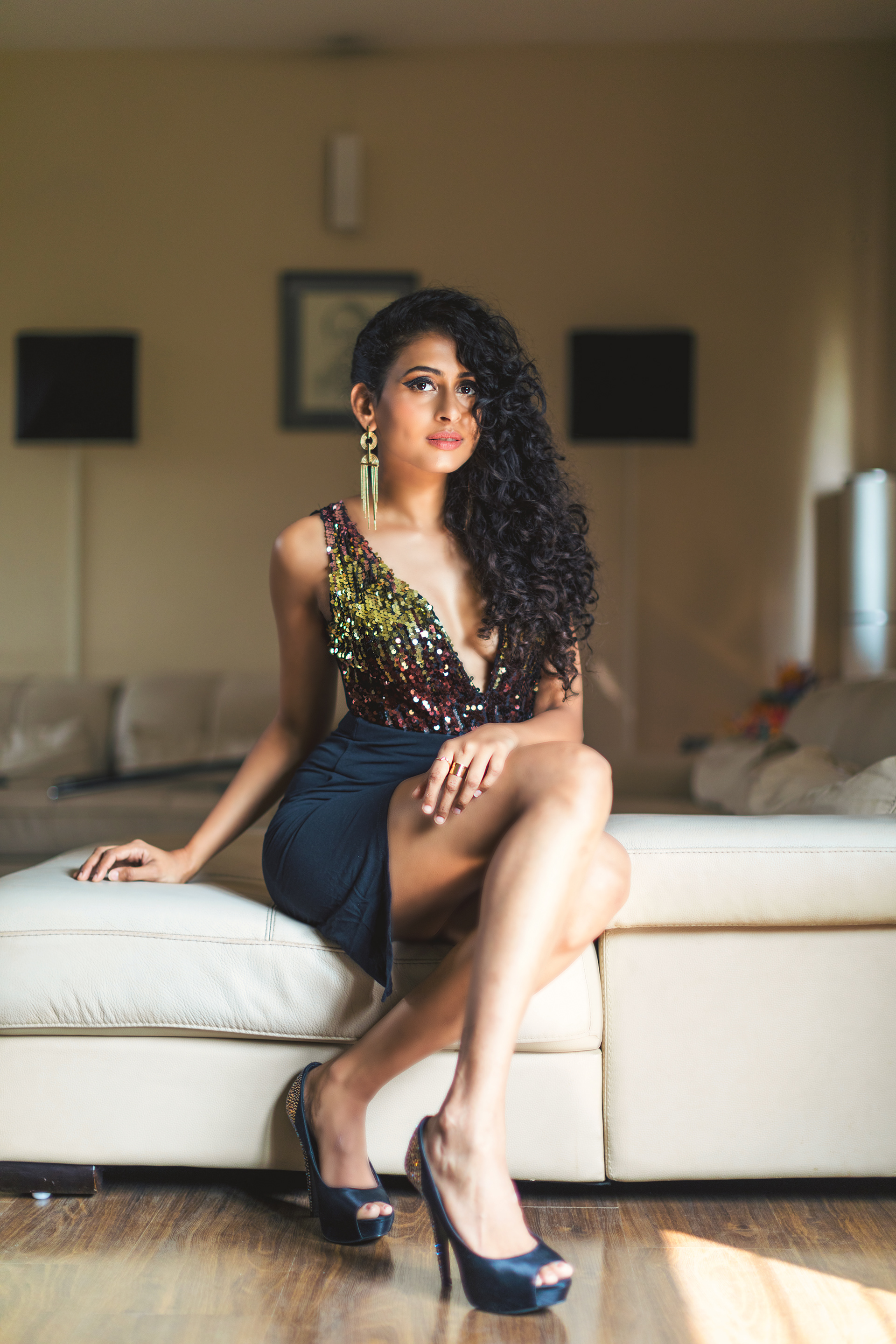 Nitya Naresh photoshoot stills by Daniel Chinta