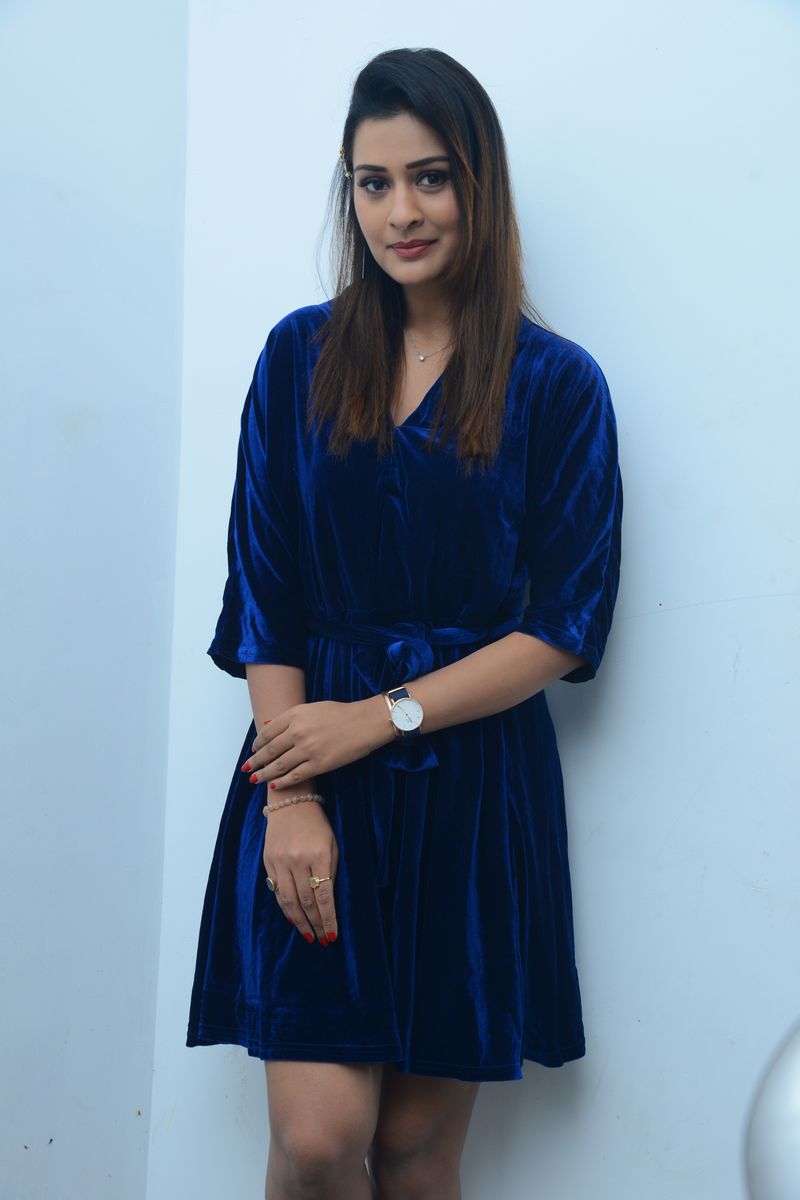 Payal Rajput stills at Disco Raja movie interview