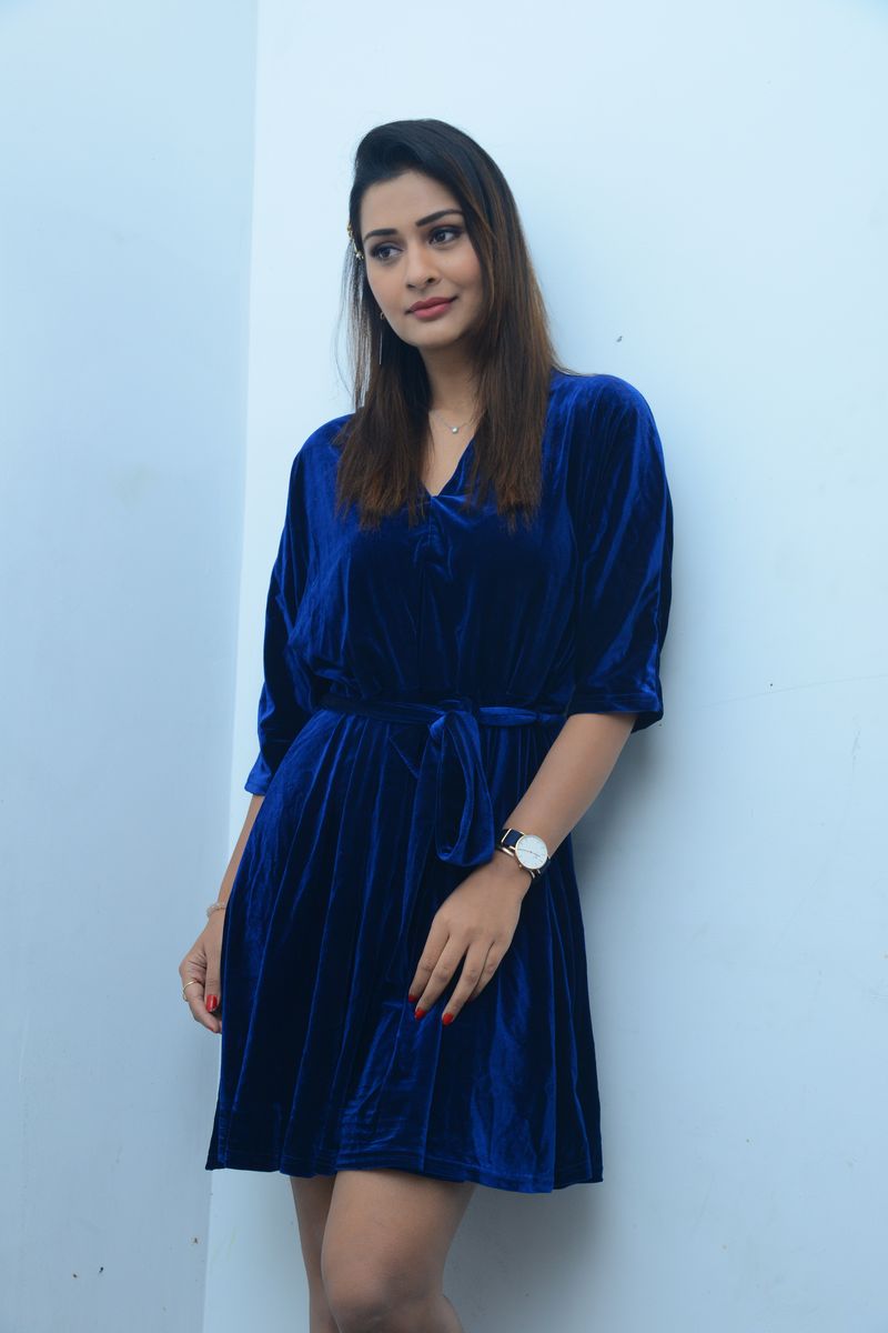 Payal Rajput stills at Disco Raja movie interview