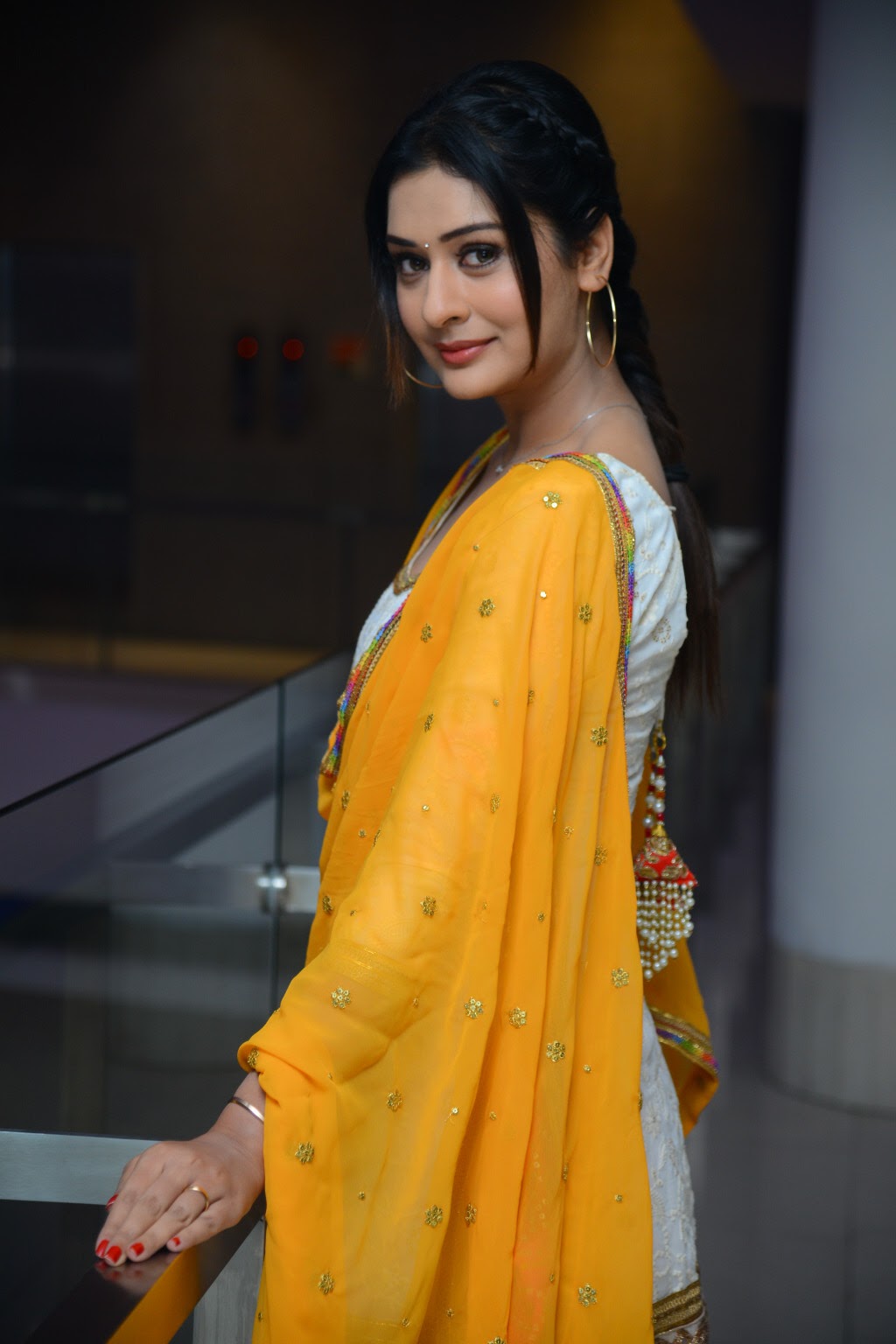 Payal Rajput stills at Disco Raja Success Meet