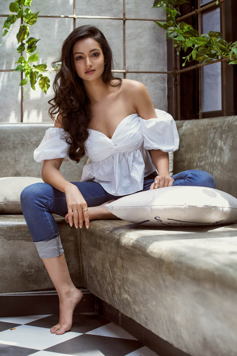 Shanvi Srivastava photoshoot stills by Sandeep MV