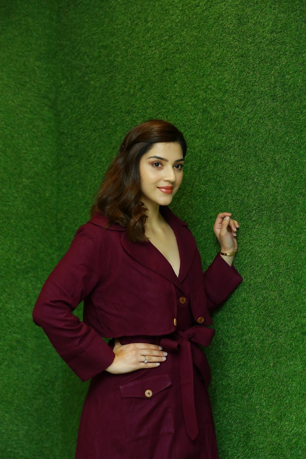 Mehreen Pirzada stills from Aswathama Movie Promotions