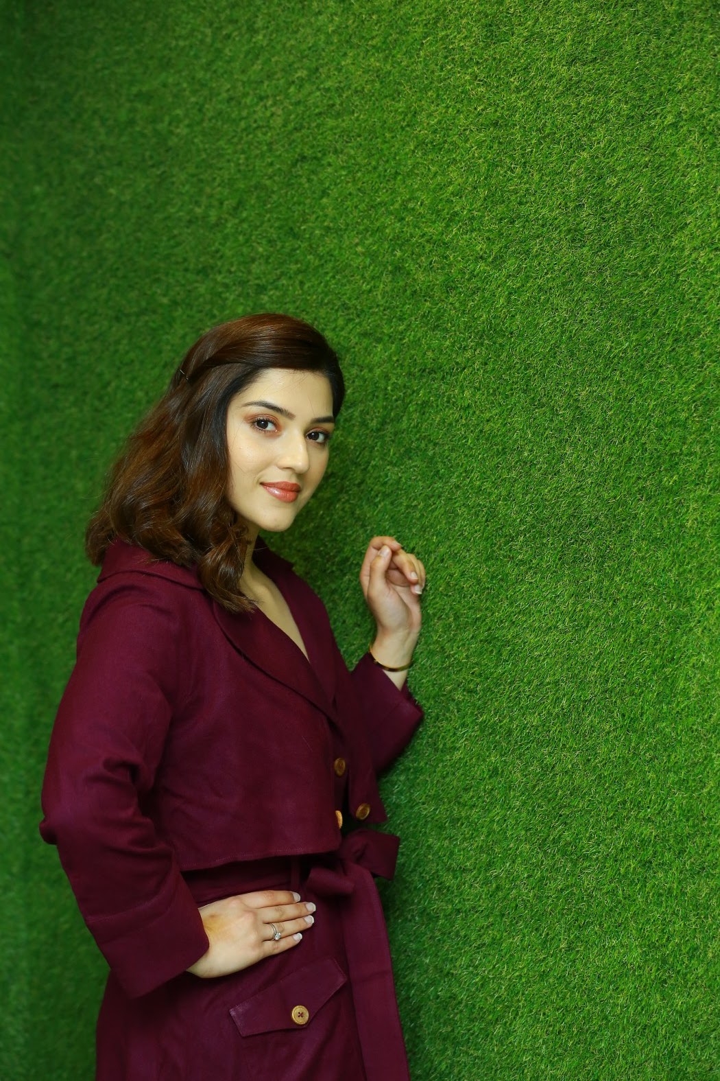 Mehreen Pirzada stills from Aswathama Movie Promotions