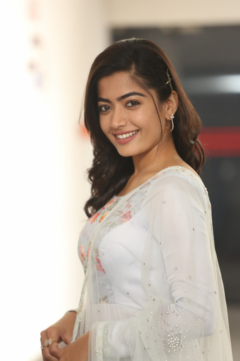 Rashmika Mandana at Sarileru Neekevvaru Movie Interview