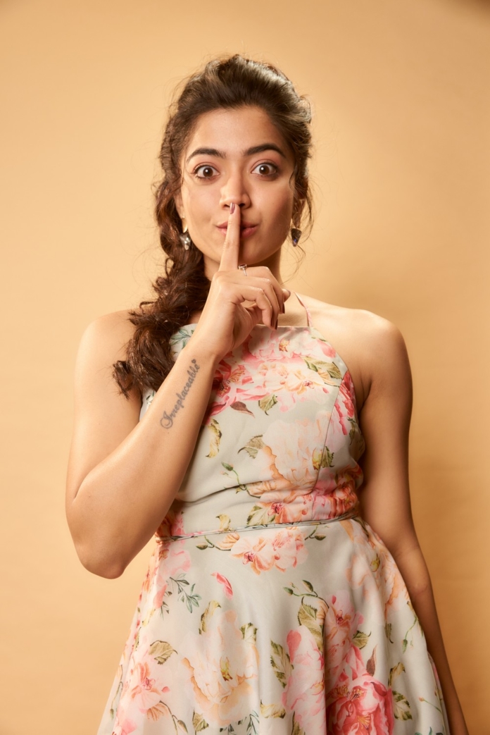 Rashmika Mandanna Crazy Expressions photoshoot stills