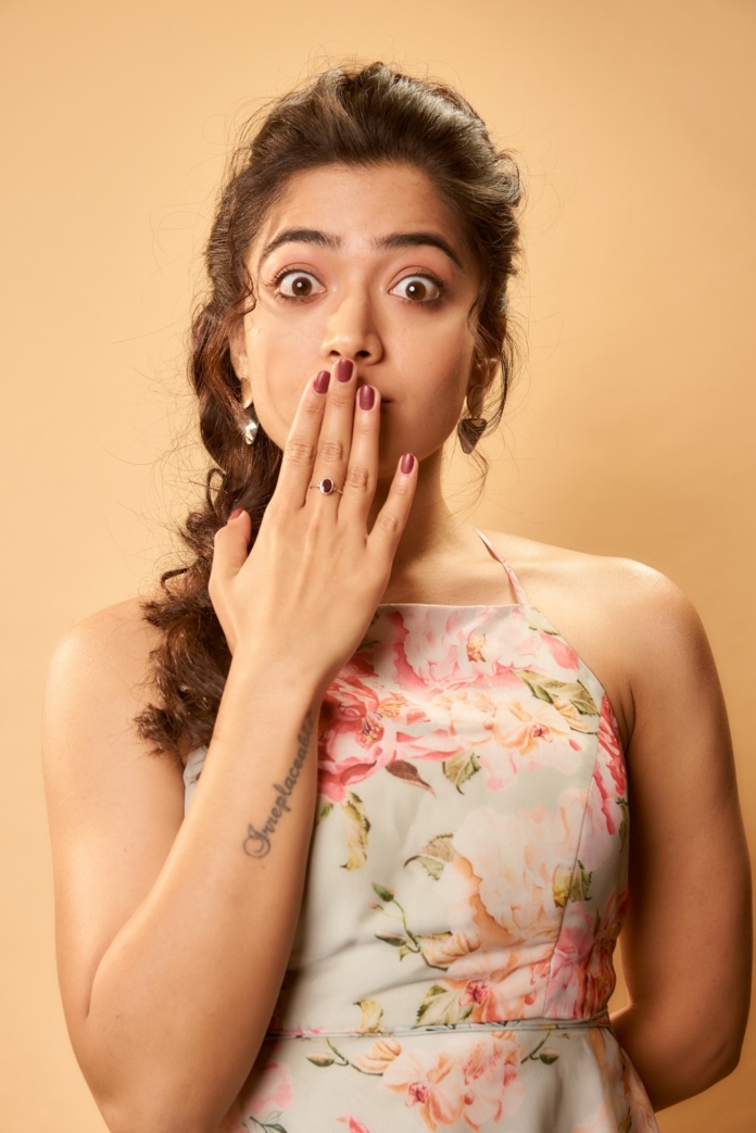 Rashmika Mandanna Crazy Expressions photoshoot stills