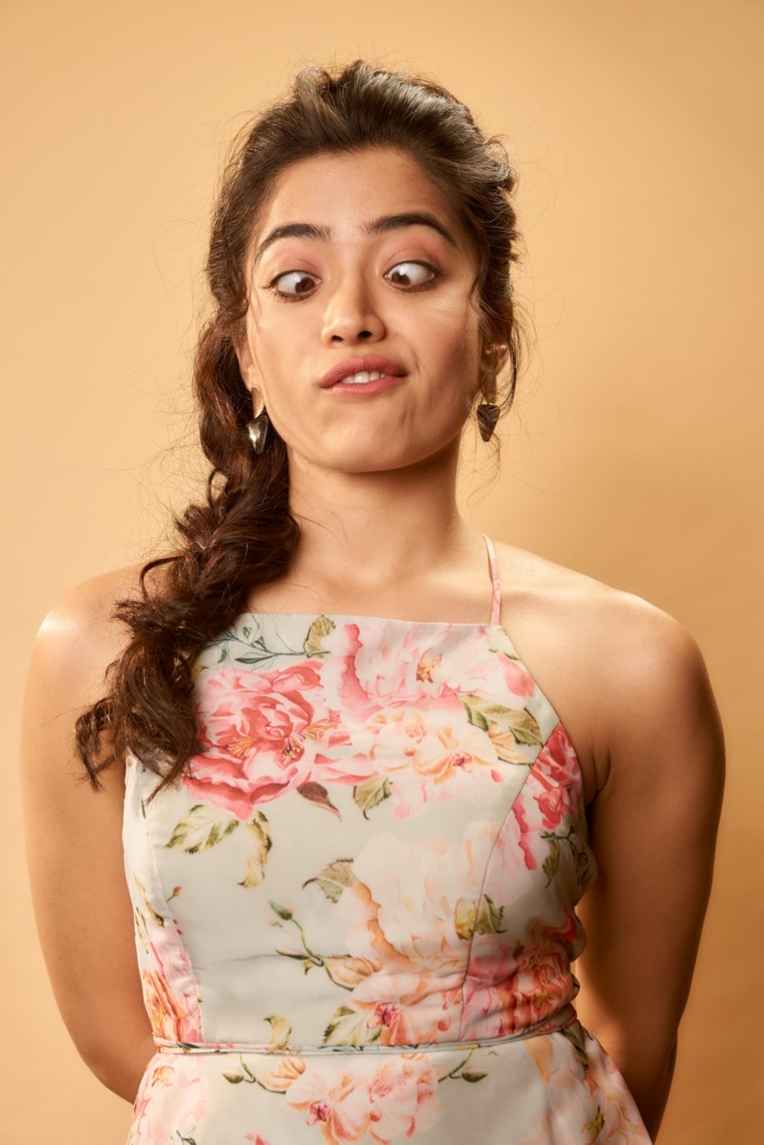 Rashmika Mandanna Crazy Expressions photoshoot stills