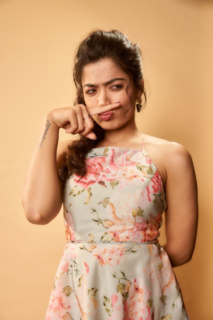 Rashmika Mandanna Crazy Expressions photoshoot stills