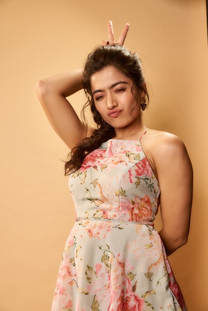 Rashmika Mandanna Crazy Expressions photoshoot stills