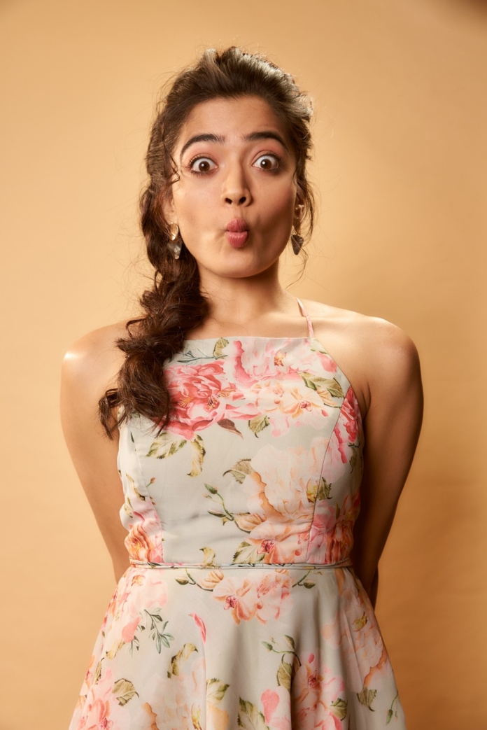 Rashmika Mandanna Crazy Expressions photoshoot stills