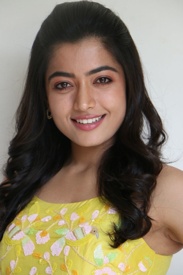 Rashmika Mandanna stills at Bheeshma movie interview