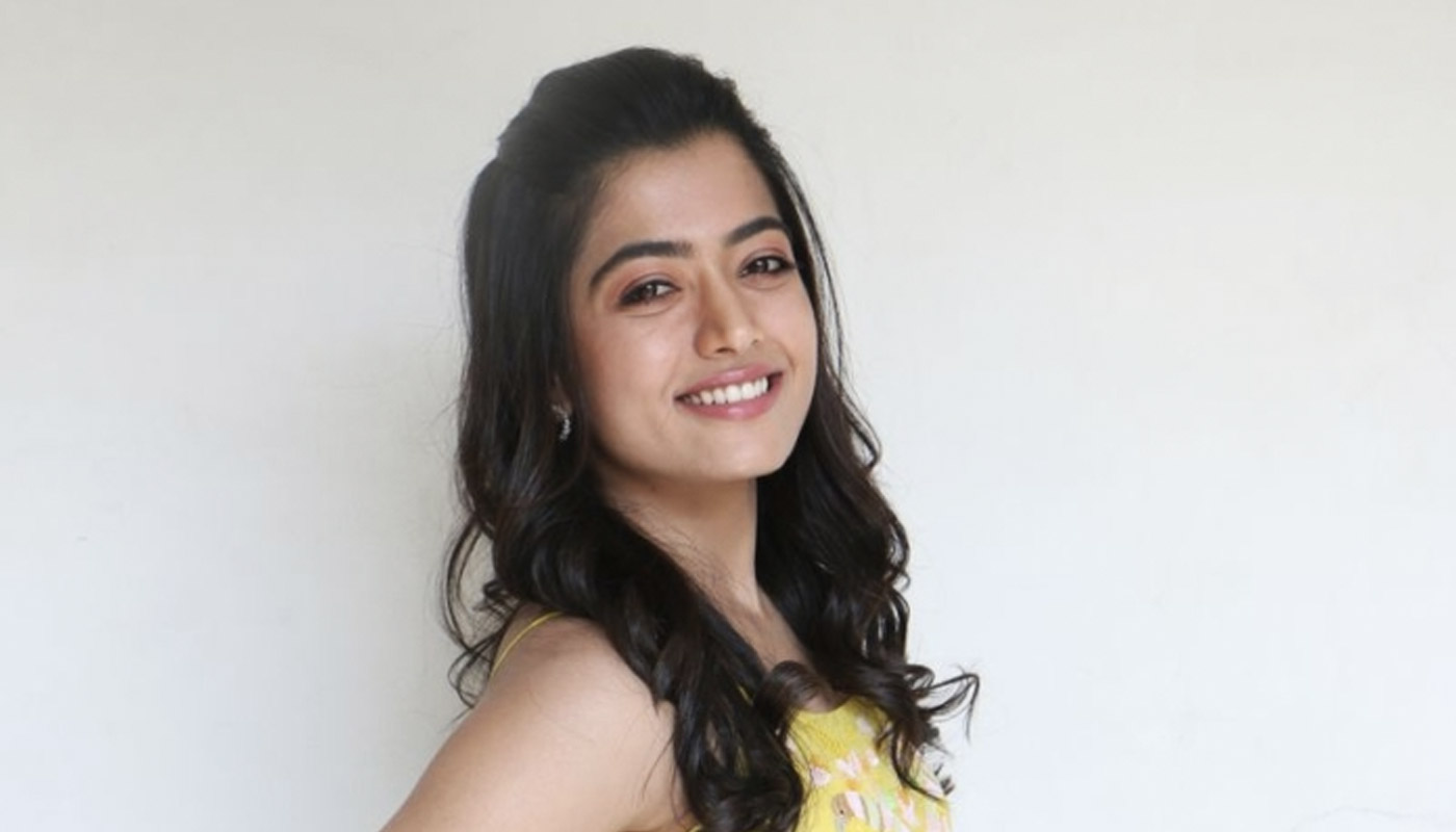 Rashmika Mandanna stills at Bheeshma movie interview