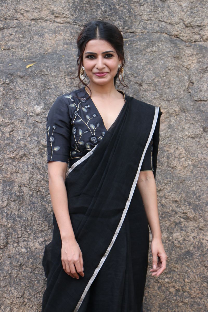 Times when Samantha painted the town red with her black outfits | Times of  India